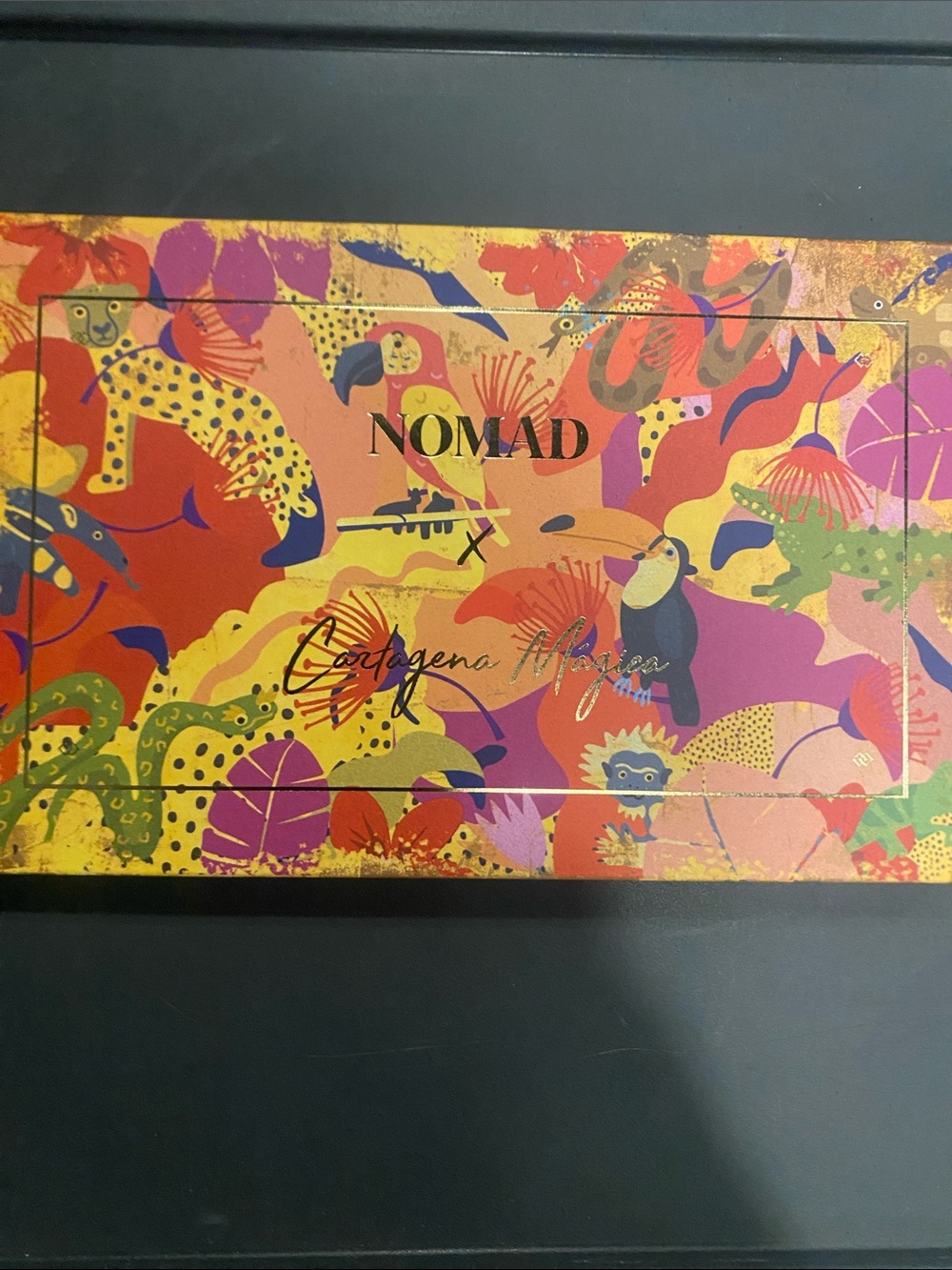 Nomad Tropical Wildlife Art Print - Yellow, Red, Purple, Green, Blue